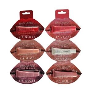 BEAUTY INTUITION HYDRATING NOURISHING LIPGLOSS (6 pk)